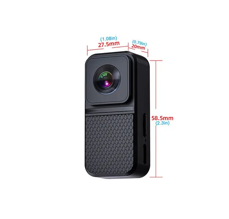 Whiskcam dimensions: 2.8 cm wide, 26g ultra-light — fits any collar